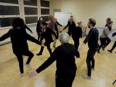 theatre jeu masqué : dynamique du groupe
